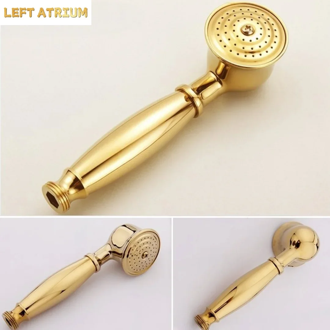 Nozzle Brass - Brass Rose Gold Bathroom Handheld Shower