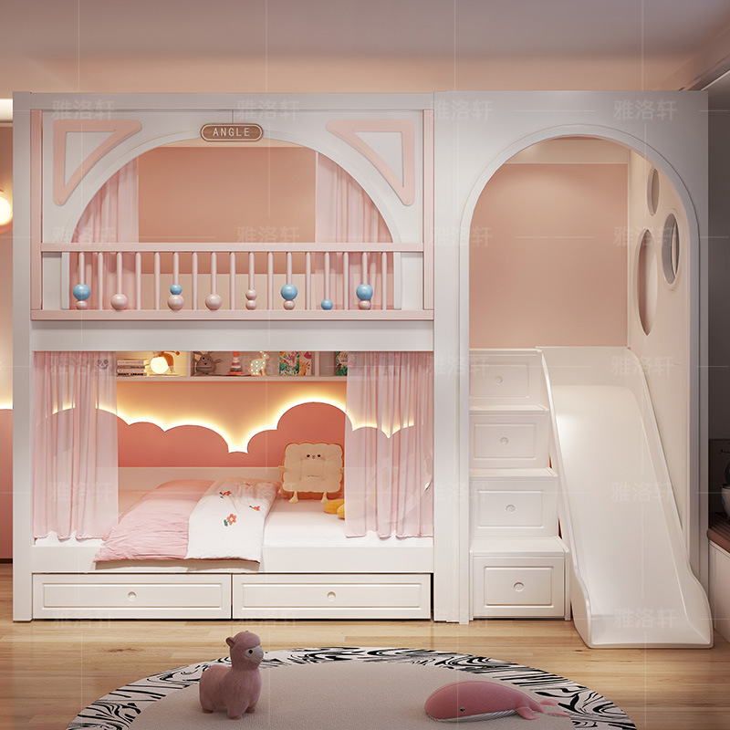 Carriage Bed - Factory Direct 2026 Children's bed girl