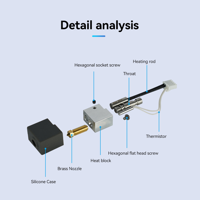 For Anycubic Kobra S1 Hotend K - огляд і ціна Hotend Assembly