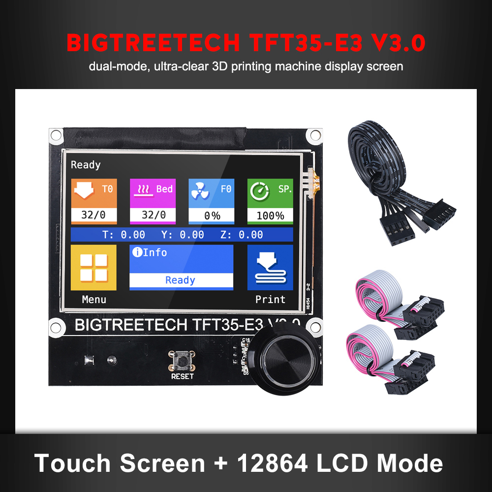 BIGTREETECH TFT35 E3 V3.0 3D P - огляд і ціна Btt Skr Mini
