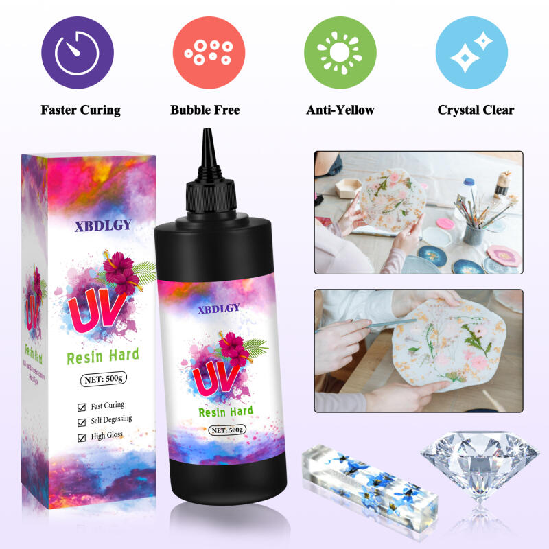 200g/250g/500g UV Resin Hard G - огляд і ціна Uv Resin