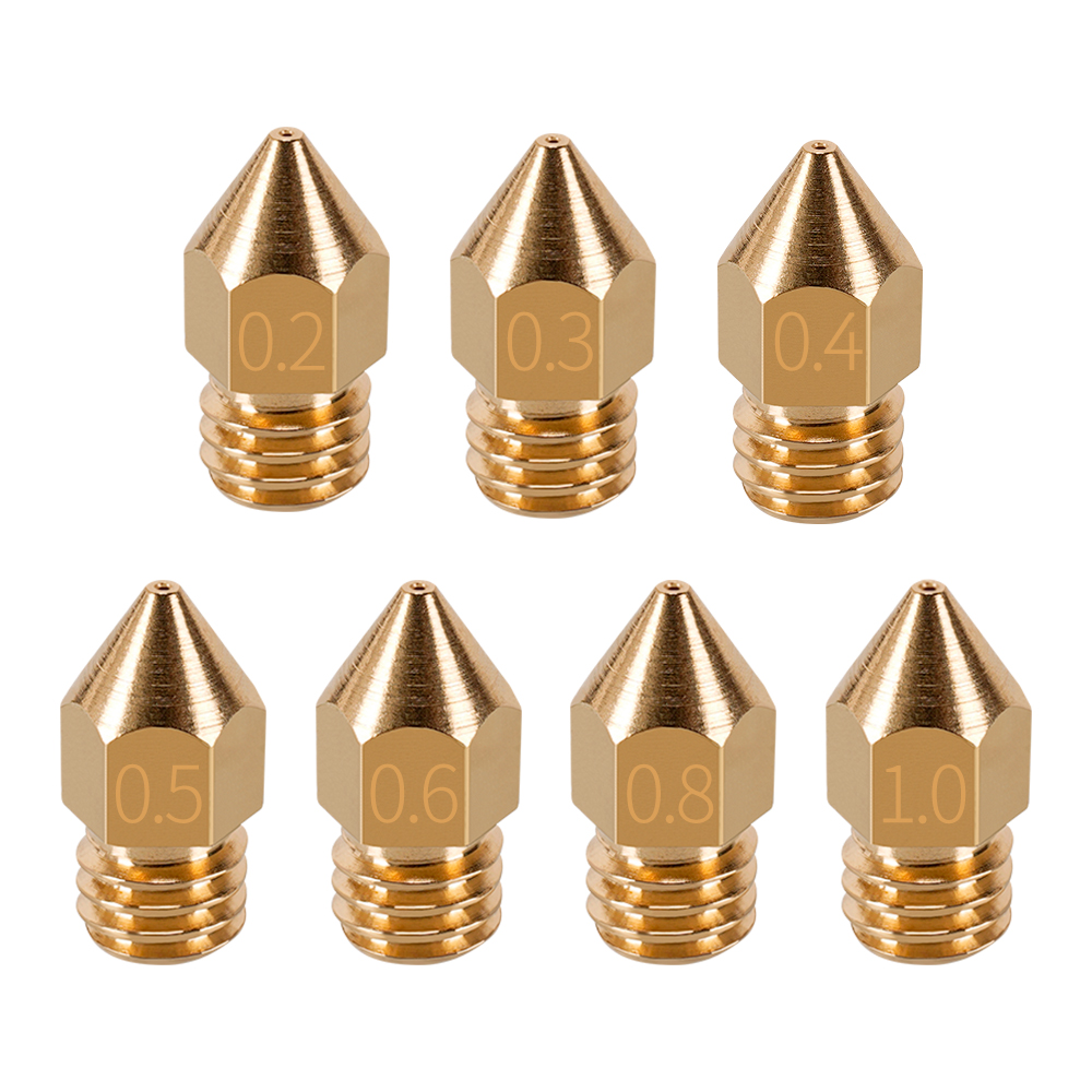 MK7 MK8 Nozzle 0.4mm 0.3mm 0.2 - огляд і ціна Direct Drive Extruder
