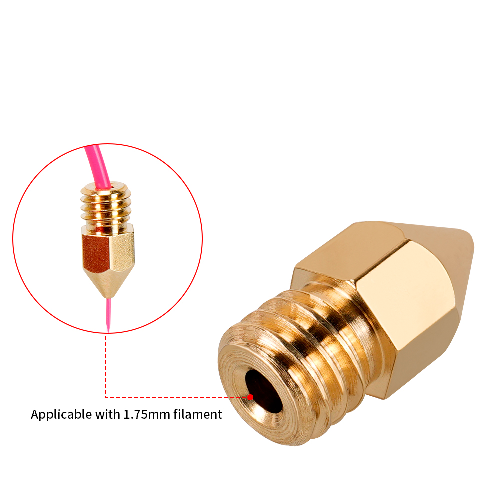MK7 MK8 Nozzle 0.4mm 0.3mm 0.2 - огляд і ціна Direct Drive Extruder