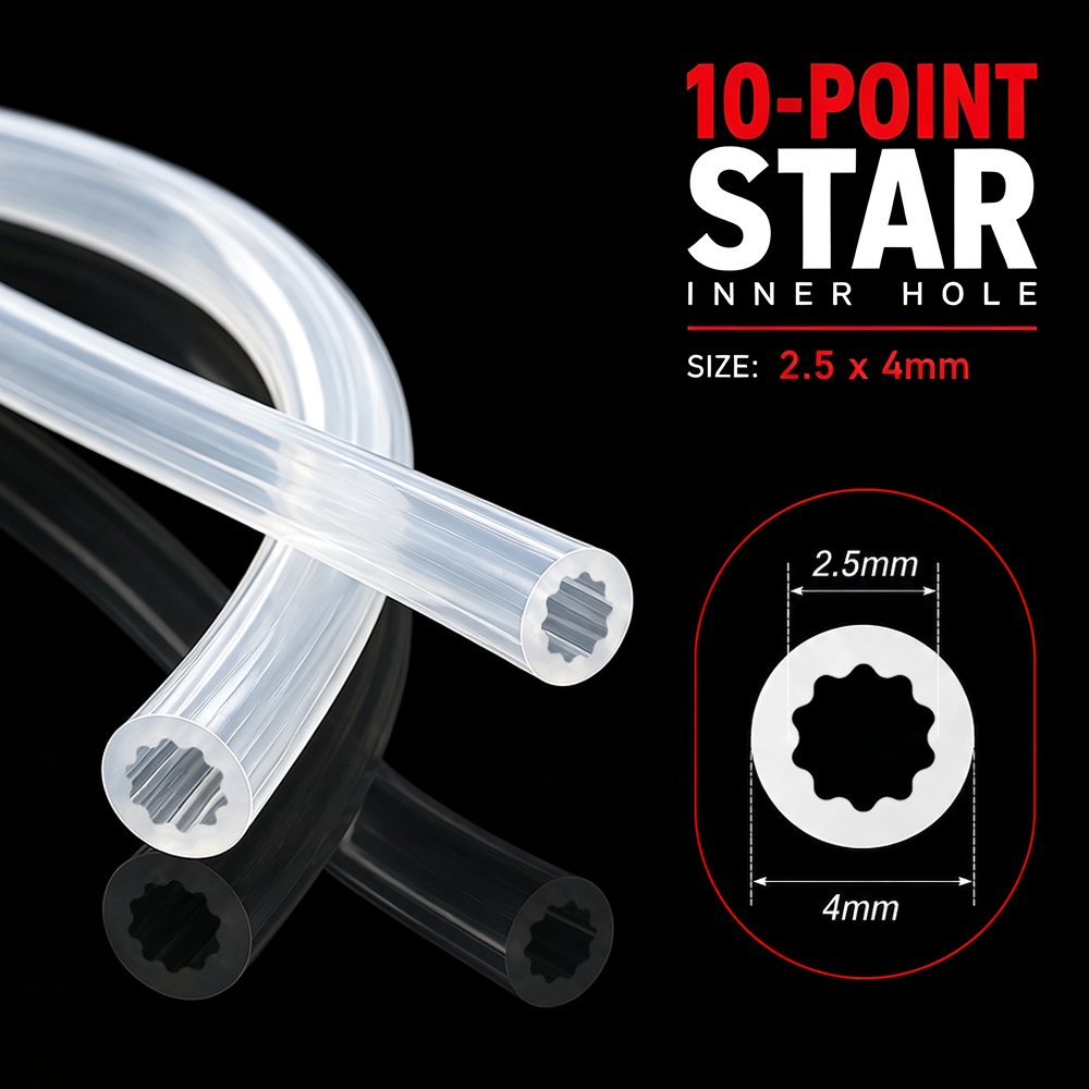 Star Shaped PTFE Tube Multicol - огляд і ціна Ptfe Tube