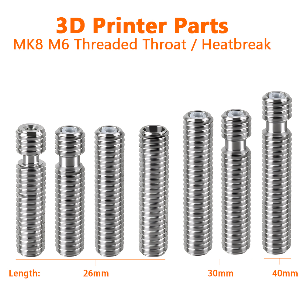 M6 Throat 26 mm 30 mm 40 mm Le - огляд і ціна Direct Drive Extruder