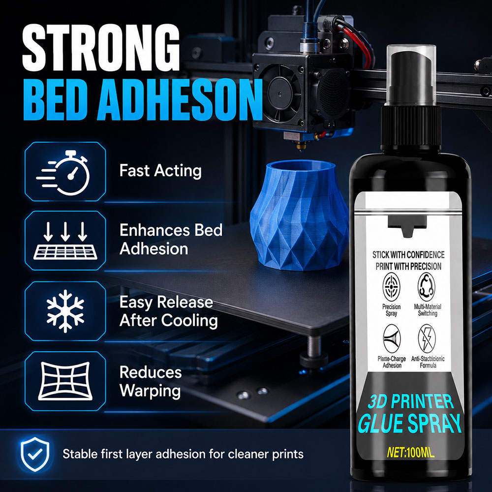 100/200ml Strong 3D Printer Ad - огляд і ціна Pla Filament