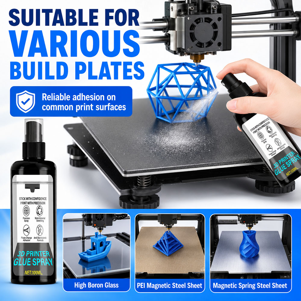 100/200ml Strong 3D Printer Ad - огляд і ціна Pla Filament