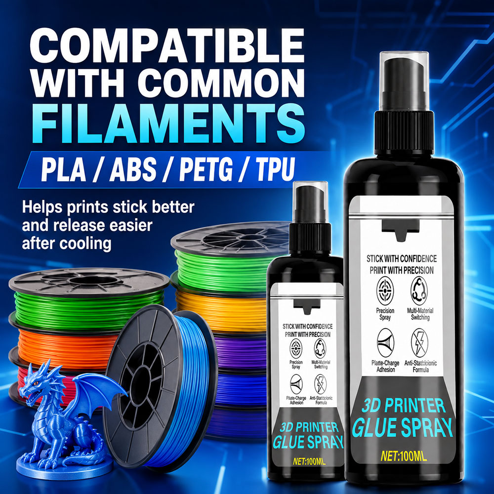 100/200ml Strong 3D Printer Ad - огляд і ціна Pla Filament
