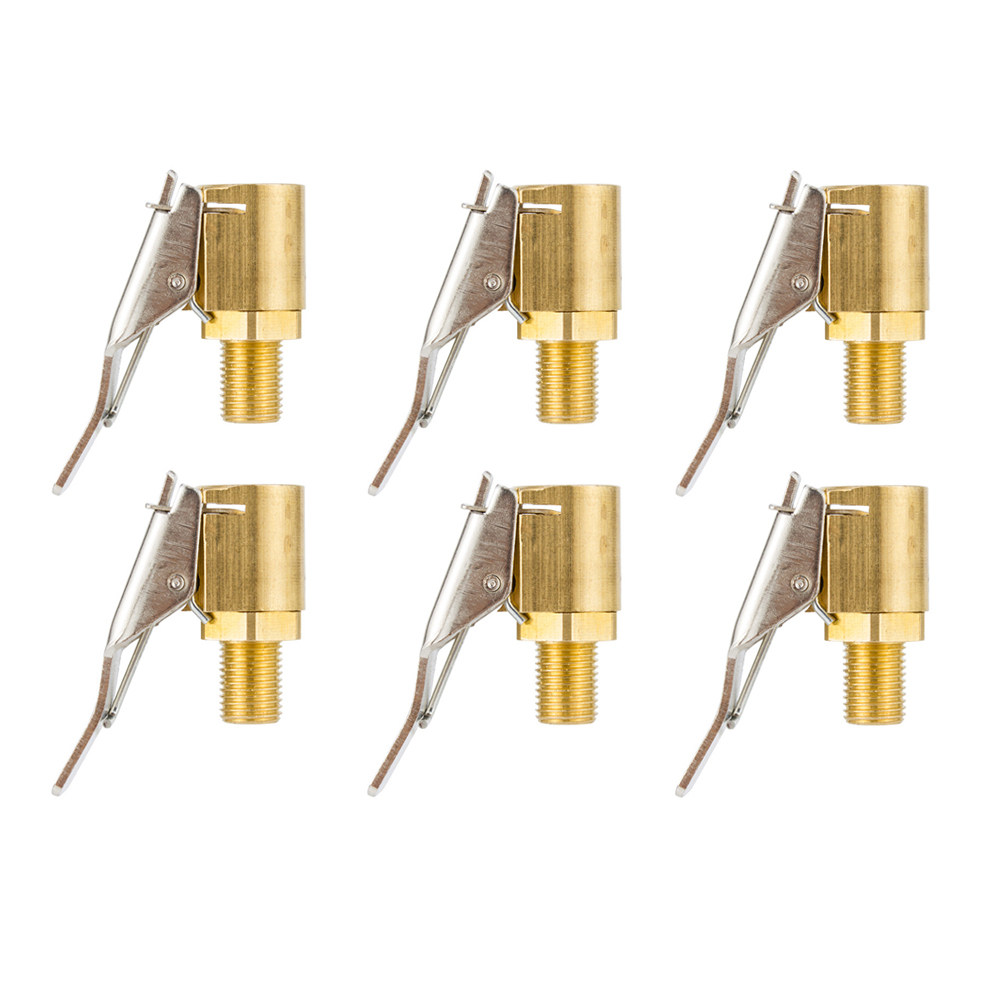 6Pcs Professional Tire Air Chu - огляд і ціна Nozzle Brass