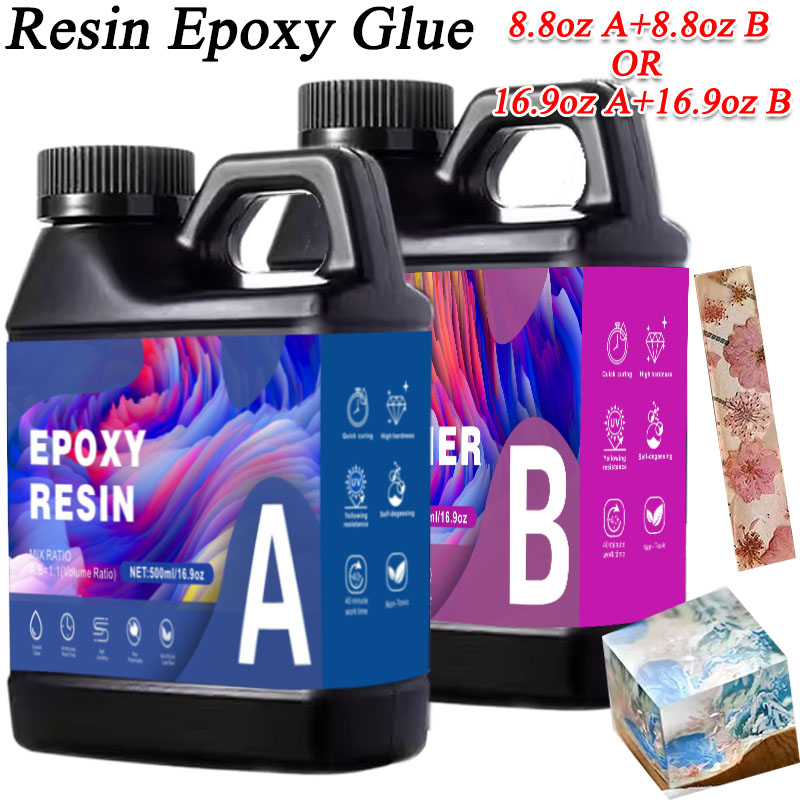 17.6oz/33.8oz AB Resin Epoxy G - огляд і ціна Uv Resin