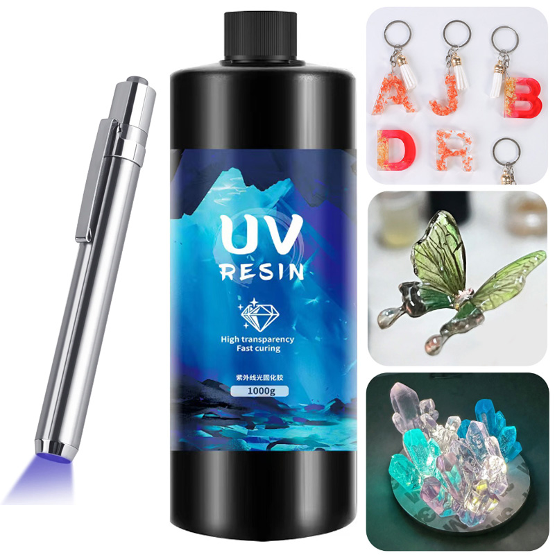 Transparent Epoxy Resin UV Glu - огляд і ціна Uv Resin