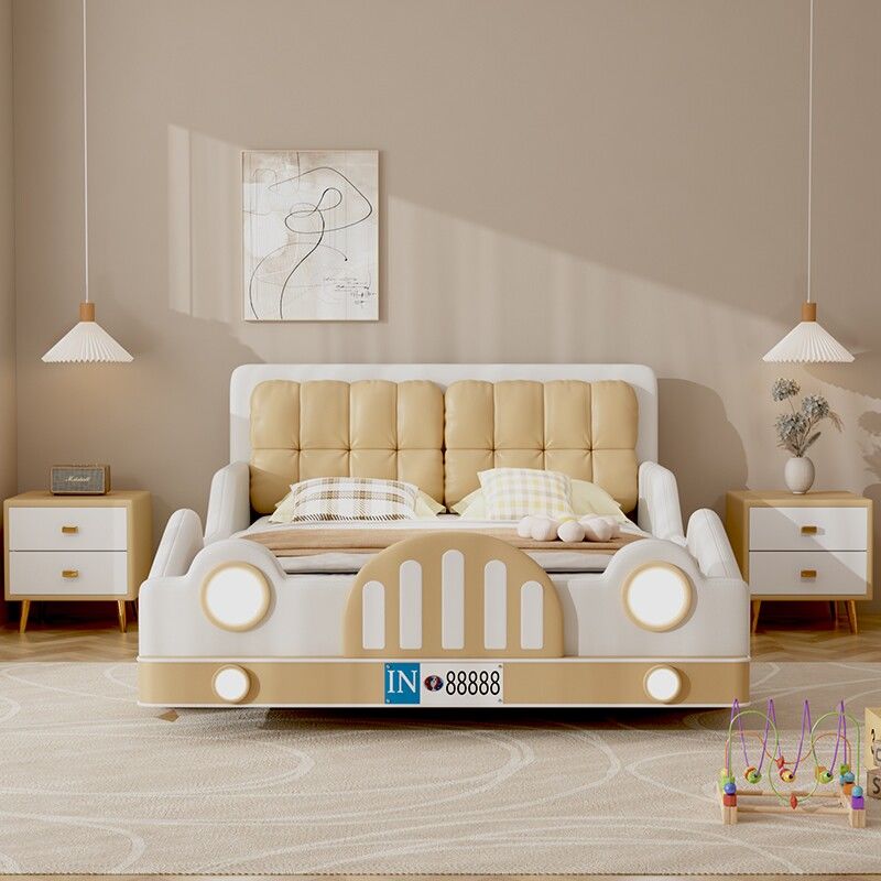 *Modern Creamy Style Kids Car  - огляд і ціна Carriage Bed