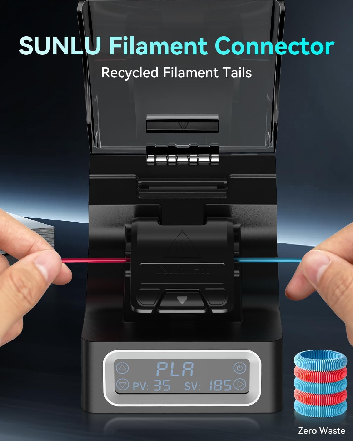SUNLU FC01 Filament Connector  - огляд і ціна Abs Filament
