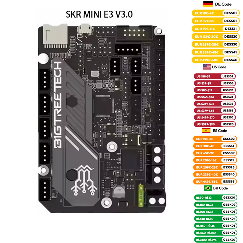 BIGTREETECH SKR MINI E3 V3.0 3 - огляд і ціна Direct Drive Extruder