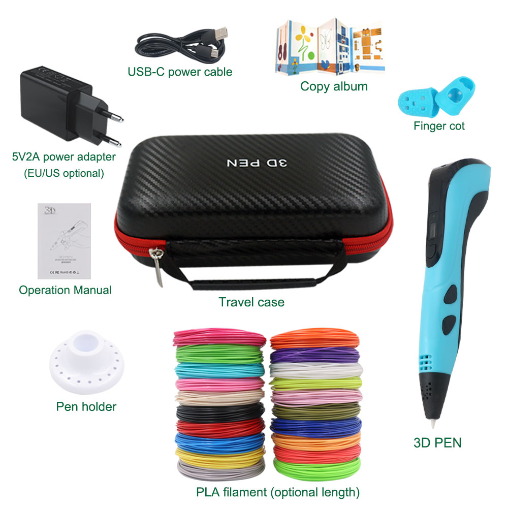 2026 New 3D Printing Pen DIY T - огляд і ціна Pla Filament