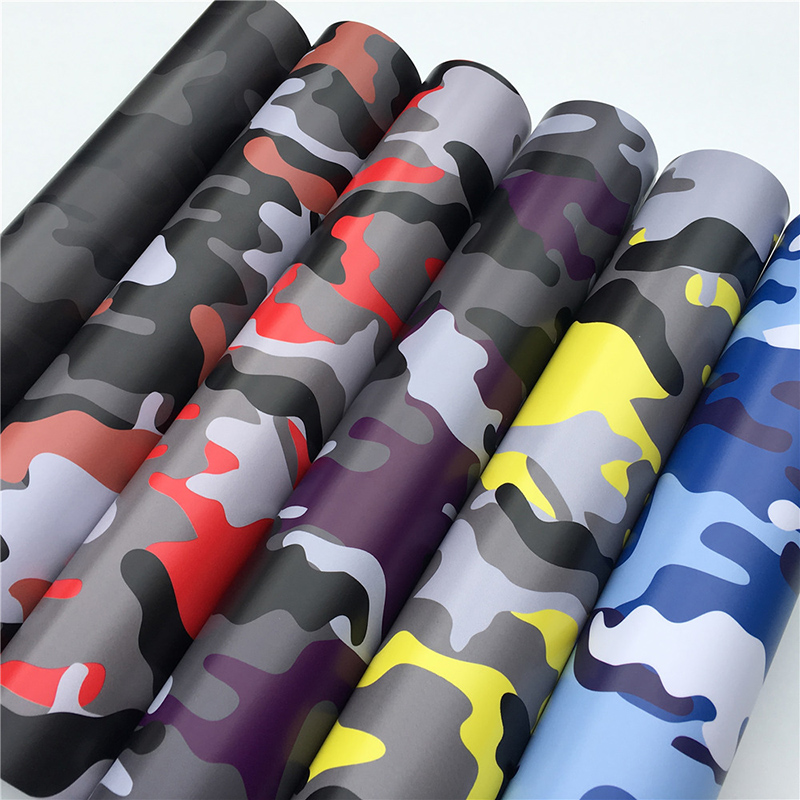 NEW Camouflage Vinyl Wrap Car  - огляд і ціна Fep Film
