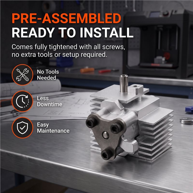ABUO-For Anycubic Kobra S1 Com - огляд і ціна Hotend Assembly