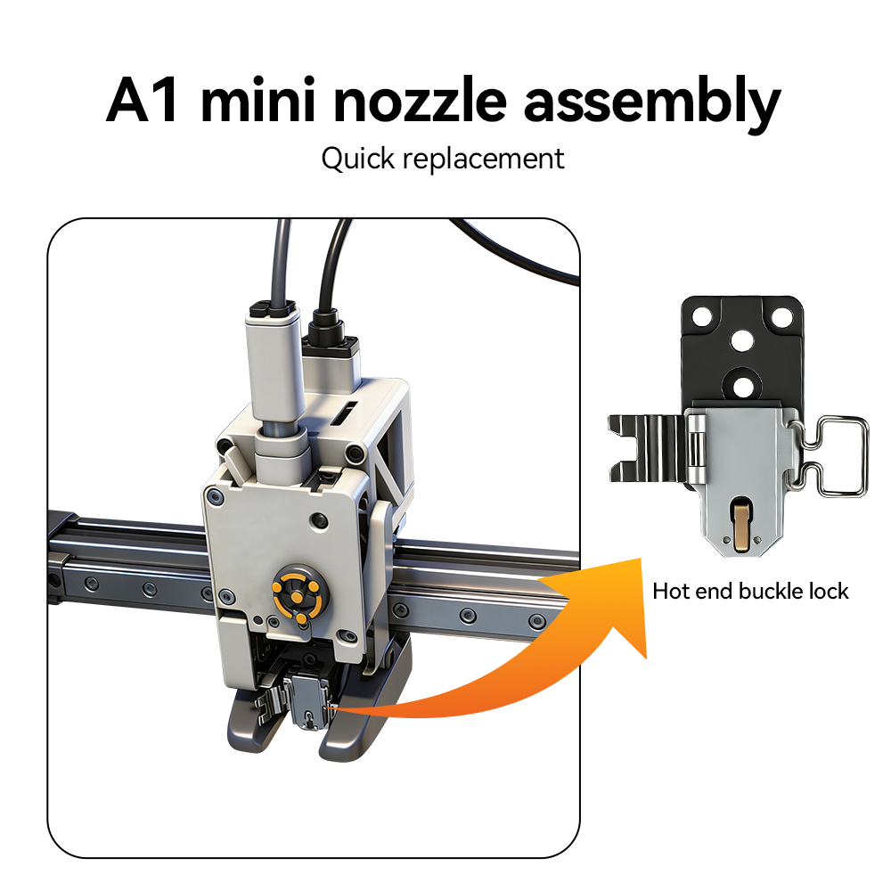 For Bambu Lab A1/A1 Mini Hoten - огляд і ціна Hotend Assembly