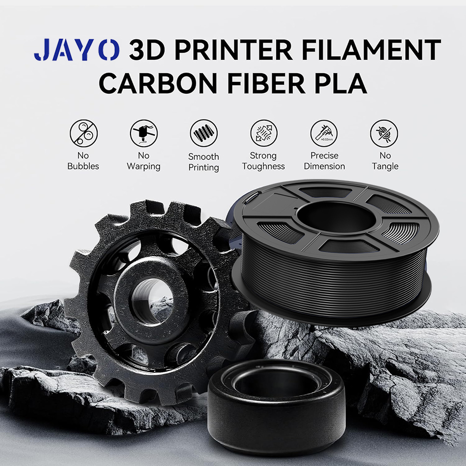 JAYO PETG-CF 3D Printer Filame - огляд і ціна Filament 1.75