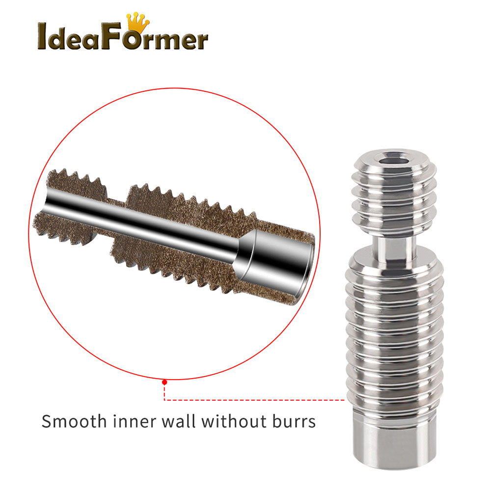 Throat M6 26mm For V6 Wade Sho - огляд і ціна Direct Drive Extruder